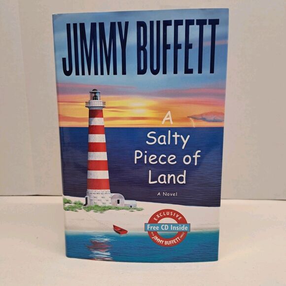 Other - A Salty Piece of Land  Jimmy Buffett First Edition Hardcover With CD